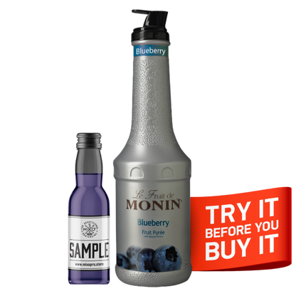 Blueberry Fruit Syrup Puree MONIN, 1L