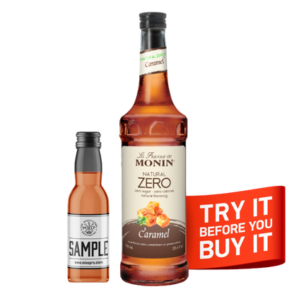 Caramel Syrup Zero Calorie MONIN, 1L