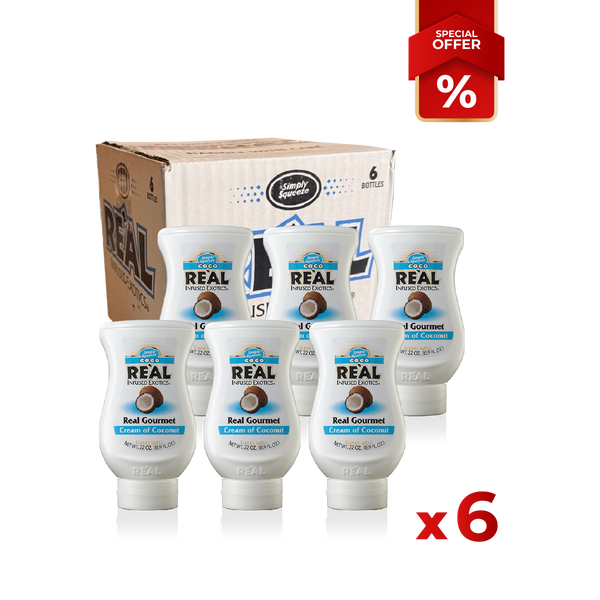 Sirops de Purée de Fruit de Coco REÁL, 500 ml
