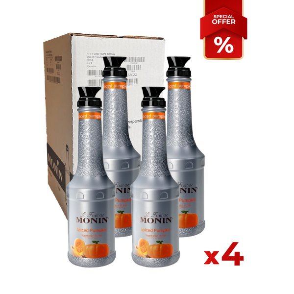 Purée de sirop épicé à la citrouille MONIN, 1L B2B