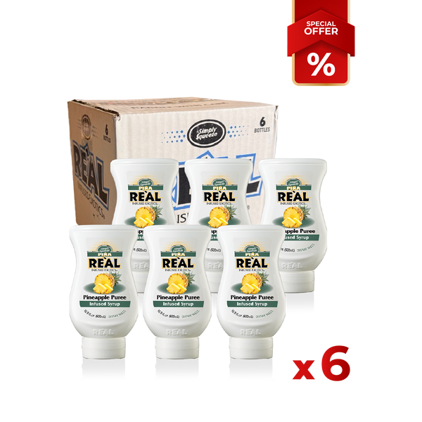 Pineapple Fruit syrup-puree REÁL, 500 ml