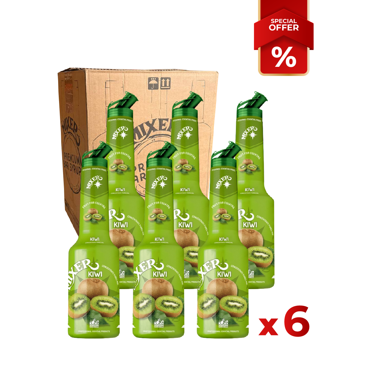 Kiwi Fruit Syrup Puree MIXER B2B
