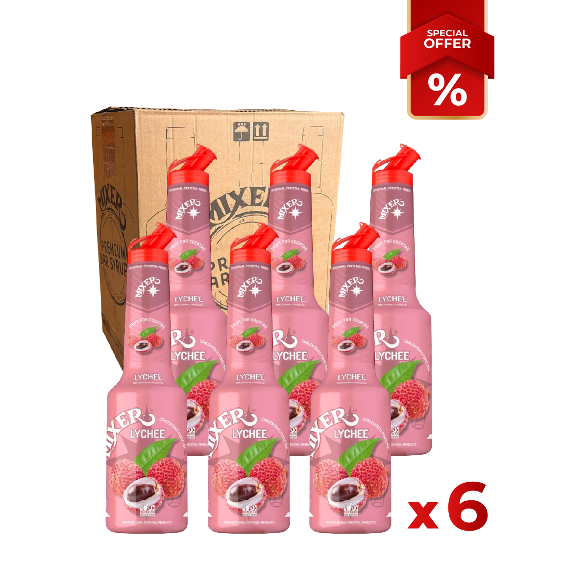 Lychee Fruit Syrup Puree MIXER B2B