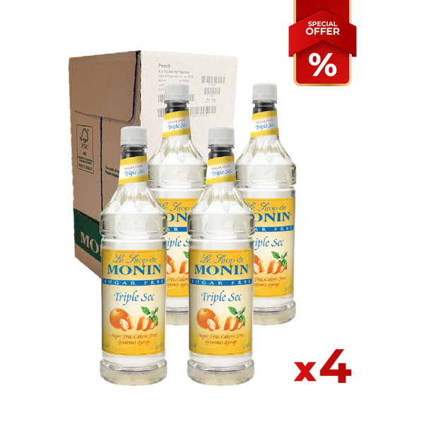 Triple Sec Syrup Sugar Free MONIN, 1L