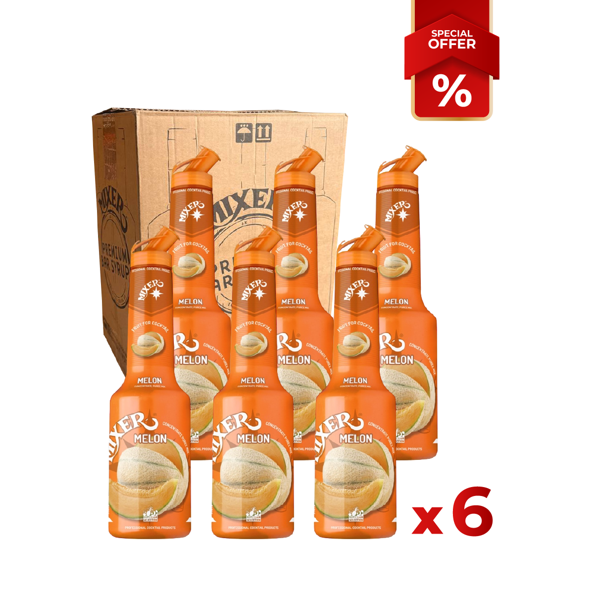 Melon Fruit Syrup Puree MIXER B2B