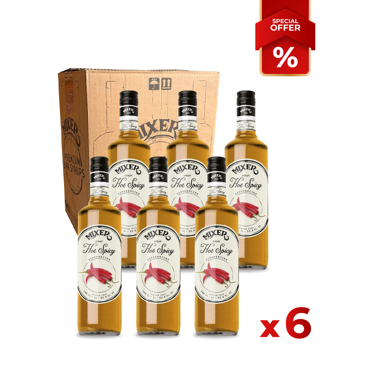 Hot Spicy Syrup MIXER, 1L