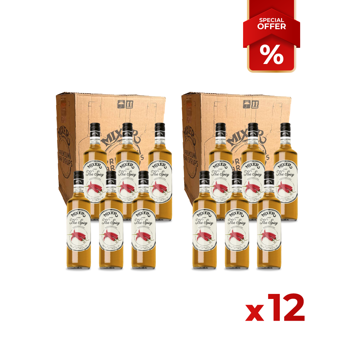 Hot Spicy Syrup MIXER, 1L