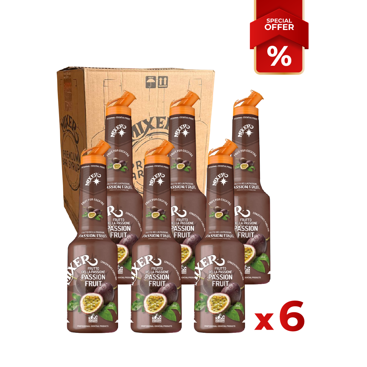 Passion Fruit Syrup Puree MIXER B2B