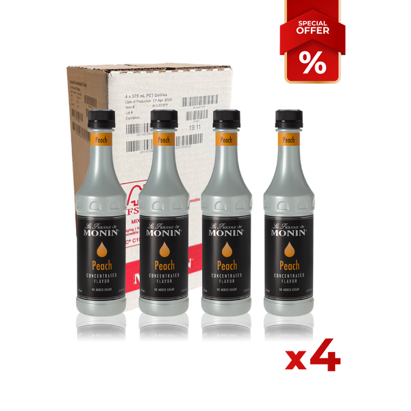 Peach Flavor Concentrated MONIN, 375 ml
