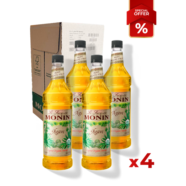 Agave Nectar Organic Syrup MONIN, 1L