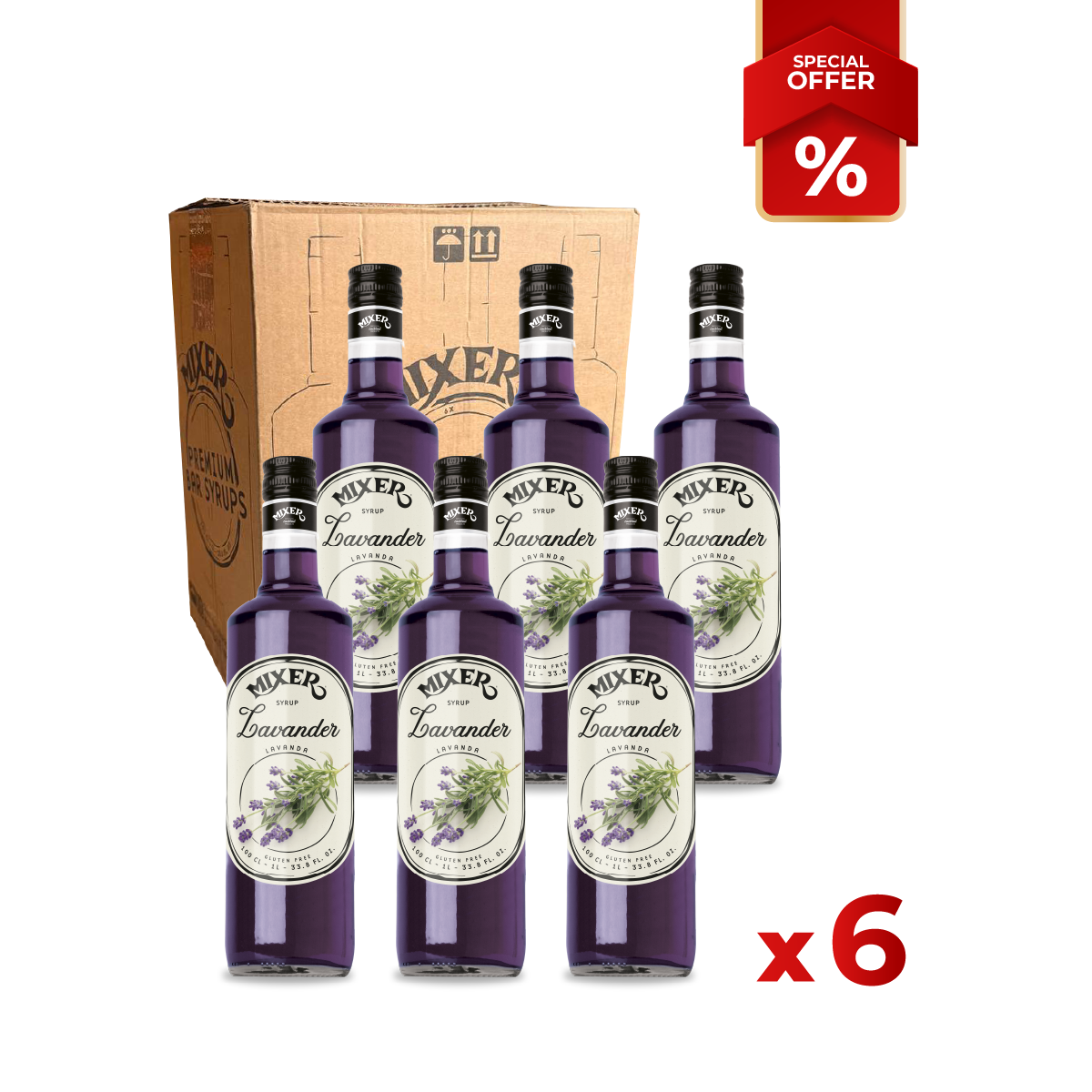 Lavender Syrup MIXER, 1L