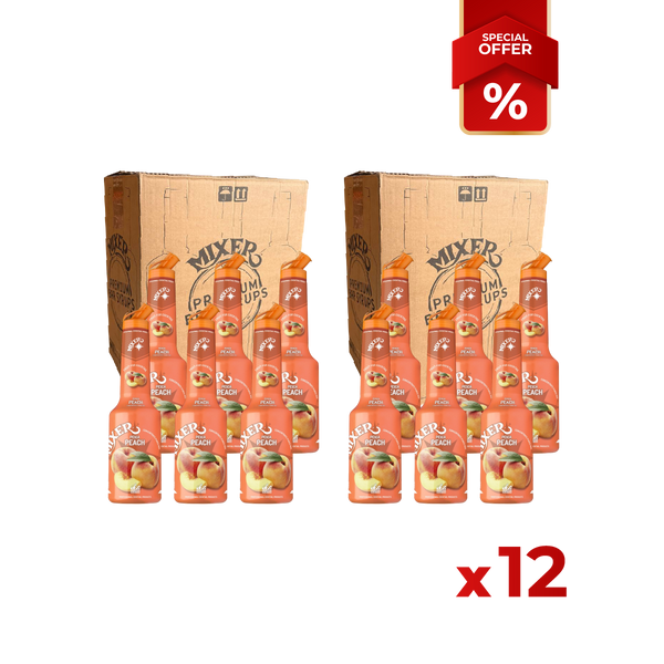 Peach Fruit Syrup Puree MIXER B2B