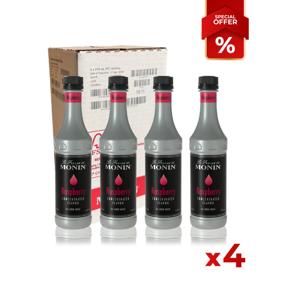 Concentré de saveur de framboise MONIN, 375 ml