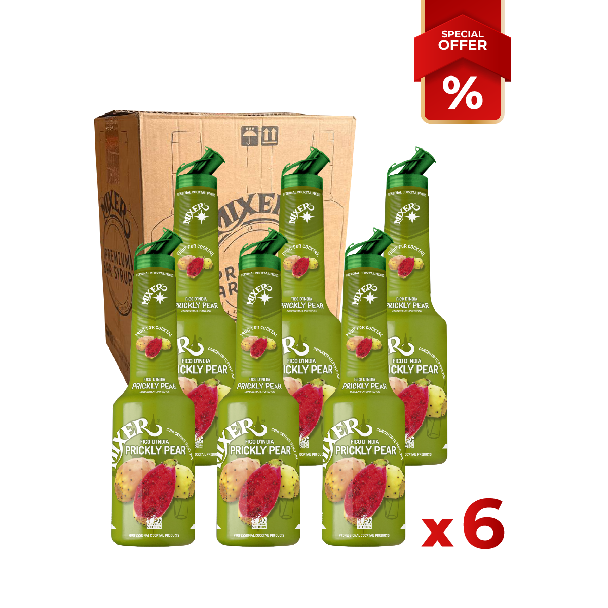 Prickly Pear Fruit Syrup Puree MIXER B2B