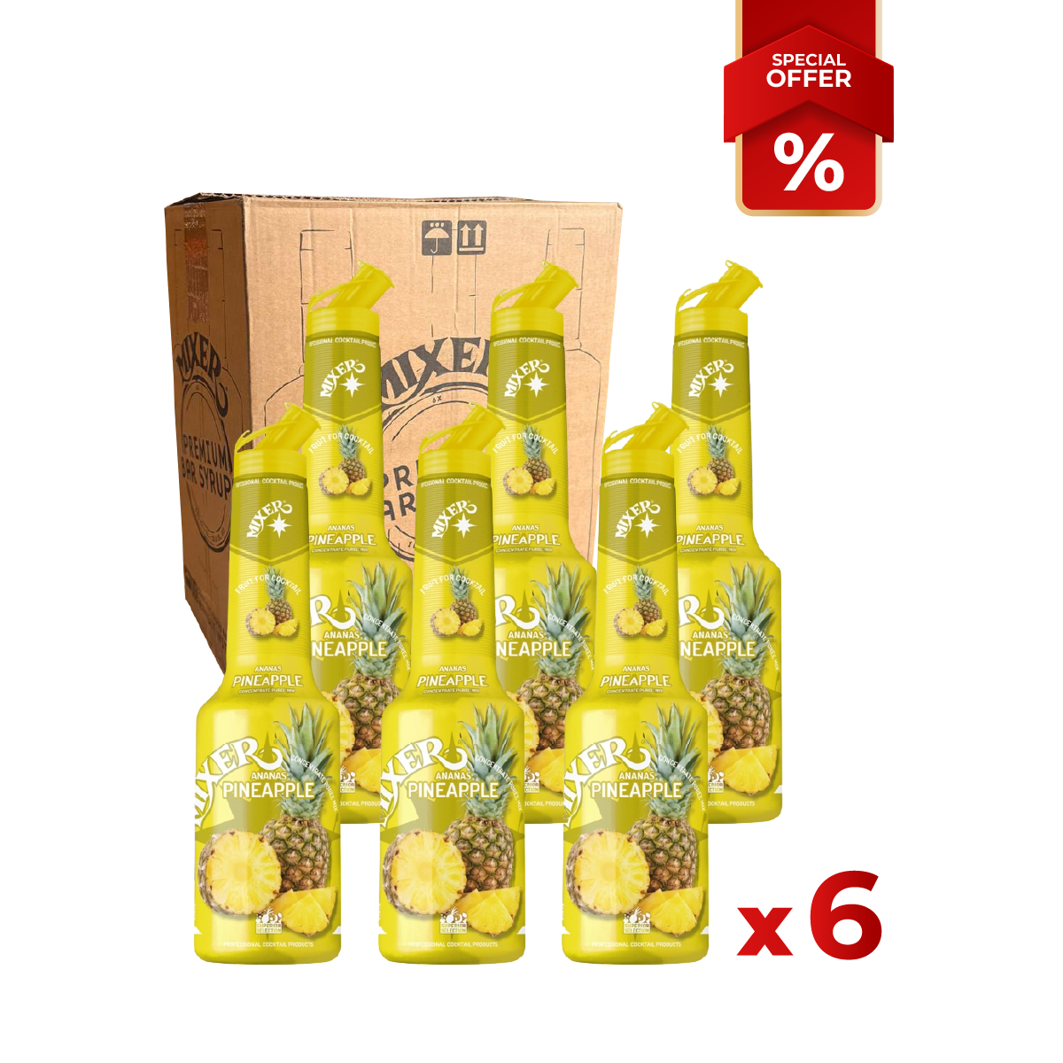 Pineapple Fruit Syrup Puree MIXER B2B