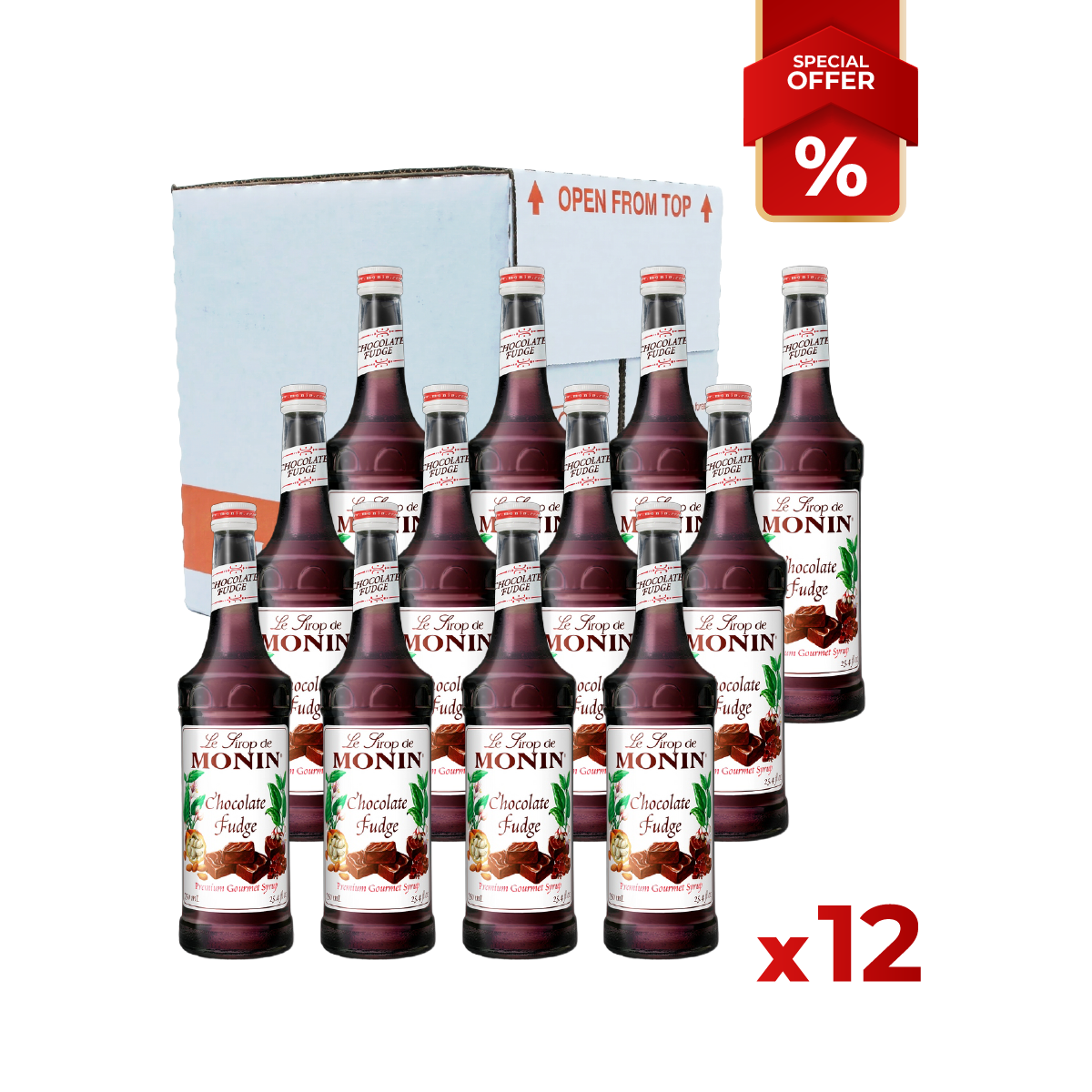 Chocolate Fudge Syrup MONIN, 0,75L