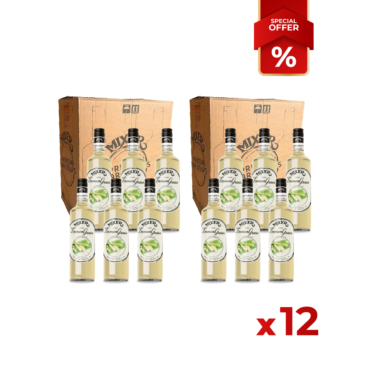 Lemongrass Syrup MIXER, 1L