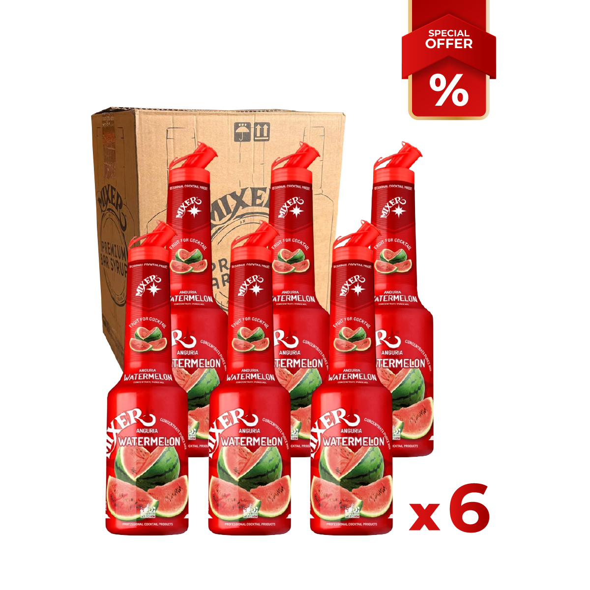 Watermelon Fruit Syrup Puree MIXER B2B
