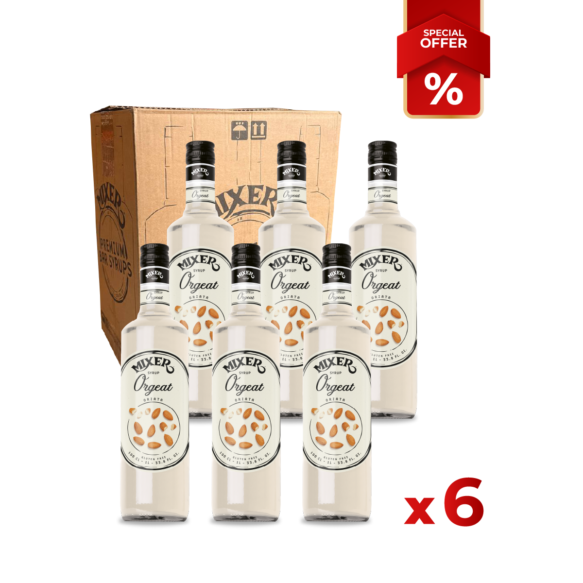 Orgeat Syrup MIXER, 1L