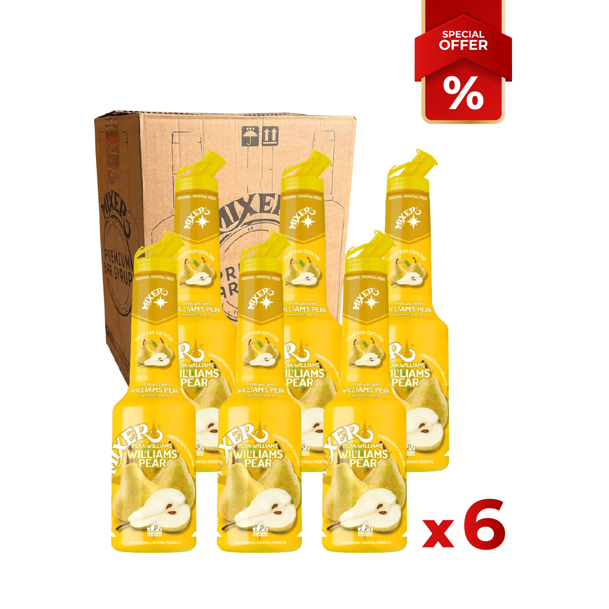 Williams Pear Fruit Syrup Puree MIXER B2B