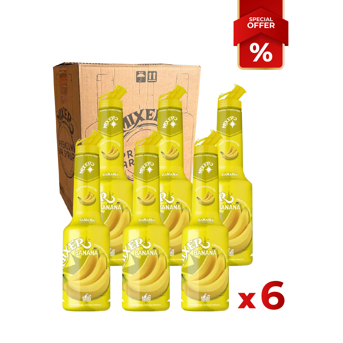 Banana Fruit Syrup Puree MIXER B2B