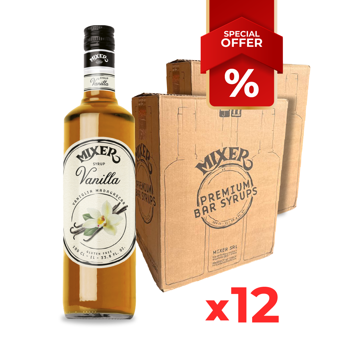 Vanilla Syrup MIXER, 1L