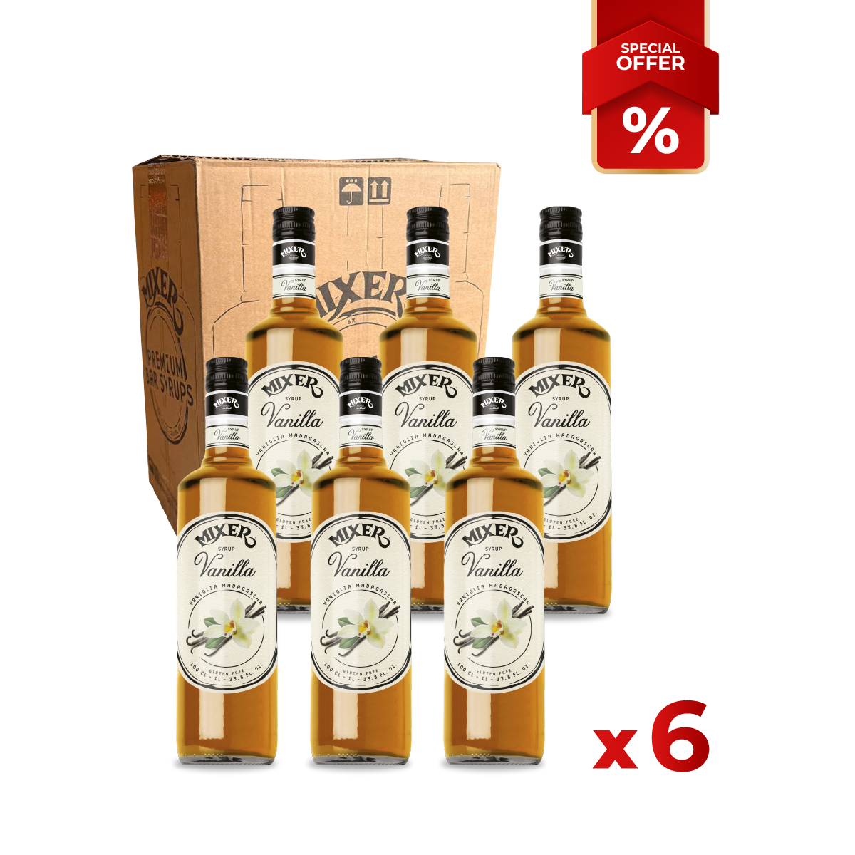 Vanilla Syrup MIXER, 1L