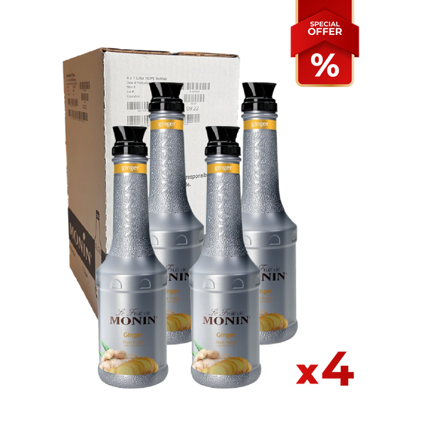 Ginger Fruit Syrup Puree MONIN, 1L B2B