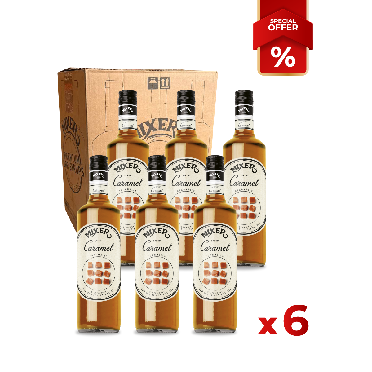 Caramel Syrup MIXER, 1L