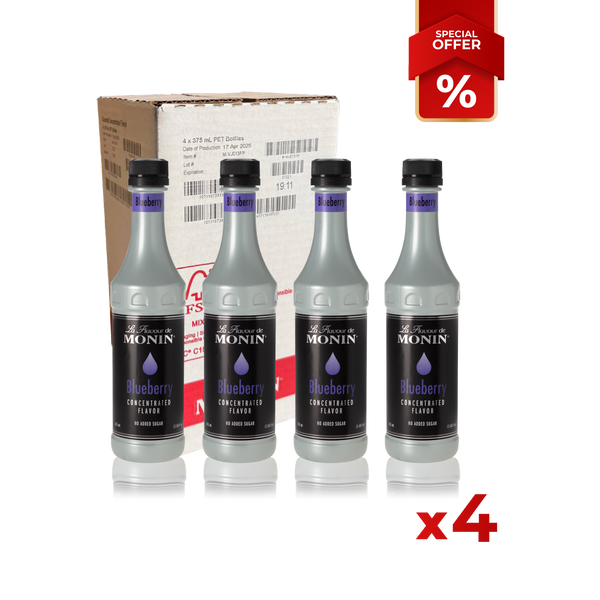 Blueberry Flavor Concentrated MONIN, 375 ml