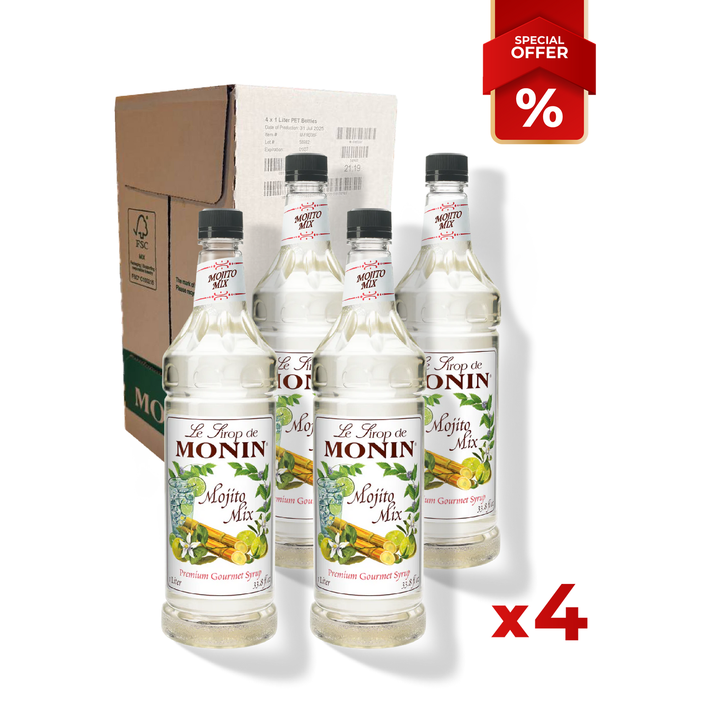 Mojito Mix MONIN, 1l