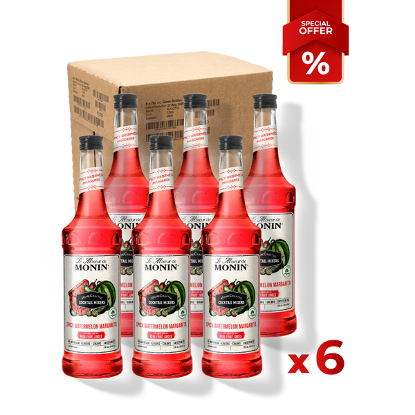 Spicy Watermelon Margarita Mix MONIN, 0,75L