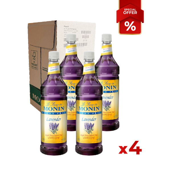 Lavender Syrup Sugar Free MONIN, 1L