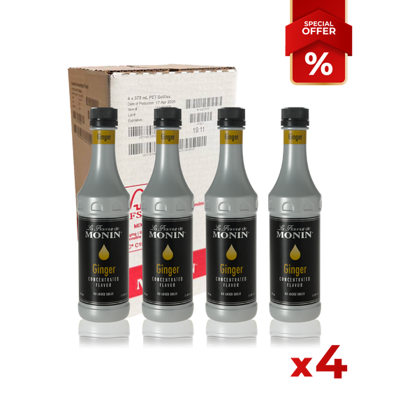 Ginger Fruit Flavor Concentrated MONIN, 375 ml