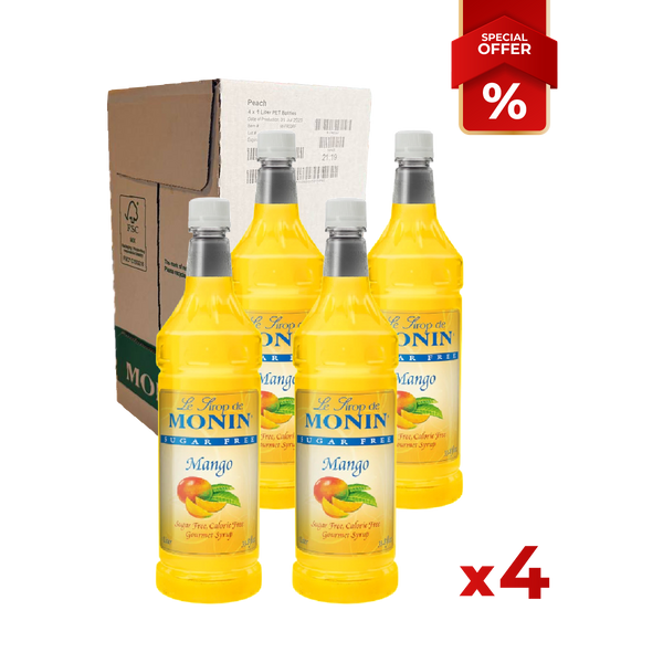 Sirop de mangue sans sucre MONIN, 1L