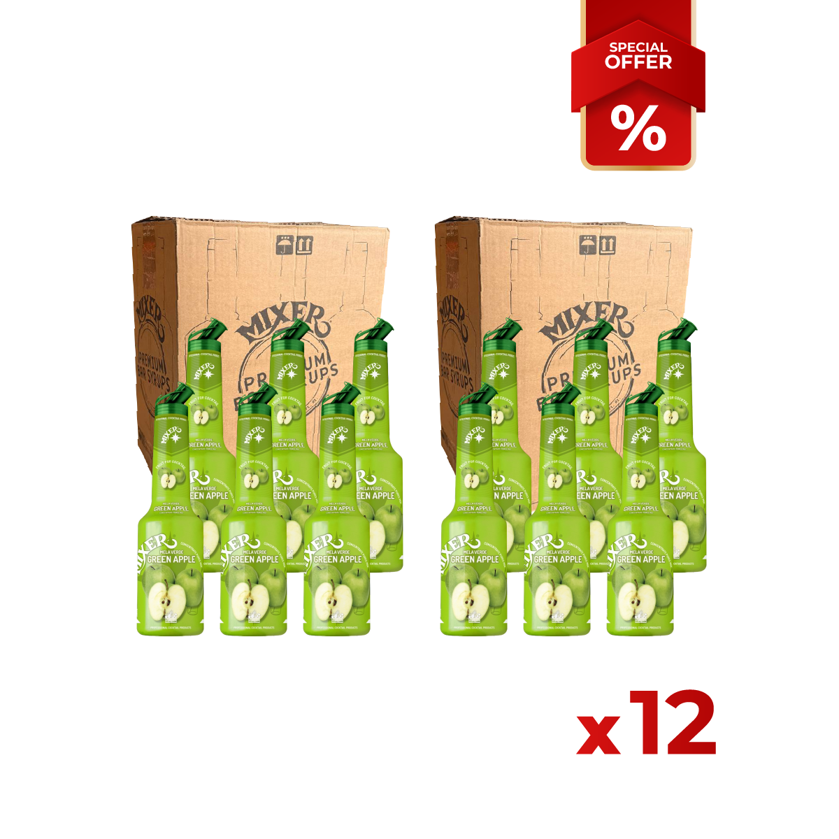 Green Apple Fruit Syrup Puree MIXER B2B