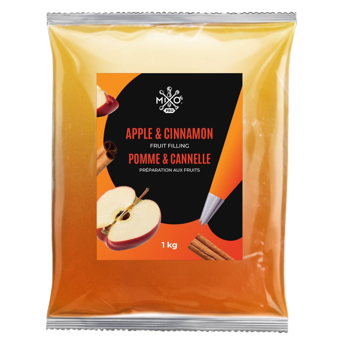 Apple&Cinnamon Fruit Filling MIXO.pro, 1 kg
