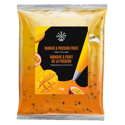 Mango&Passion Fruit Filling MIXO.pro, 1 kg