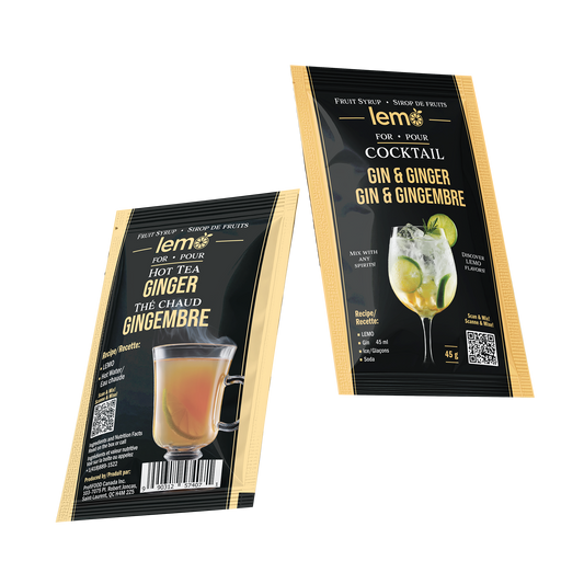 Sirop de Gingerbre au Citron Vert et de Miel LEMO