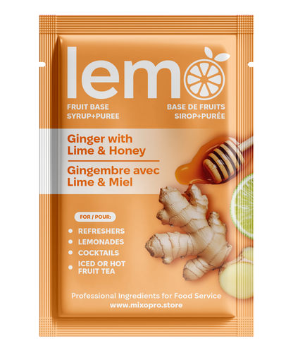 Sirop de Gingerbre au Citron Vert et de Miel LEMO