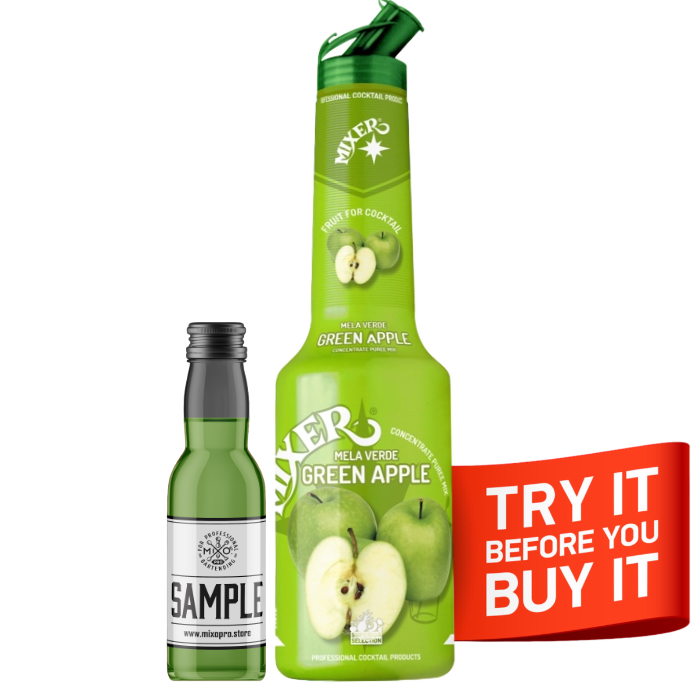 Green Apple Fruit Syrup Puree MIXER, 1L