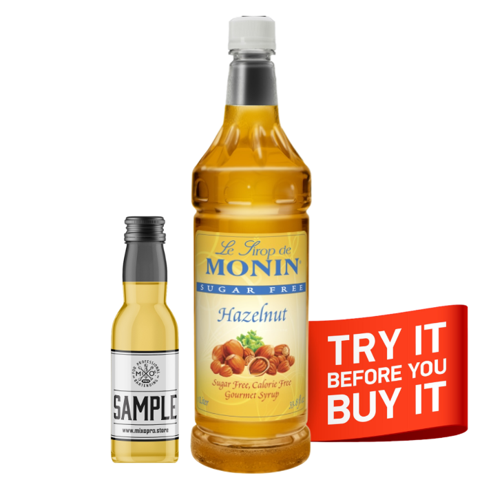 Hazelnut Syrup Sugar Free MONIN, 1L