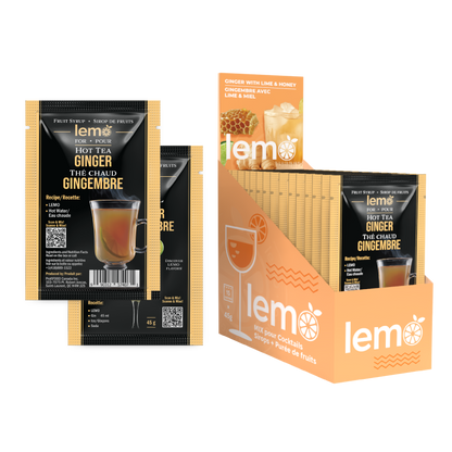Sirop de Gingerbre au Citron Vert et de Miel LEMO