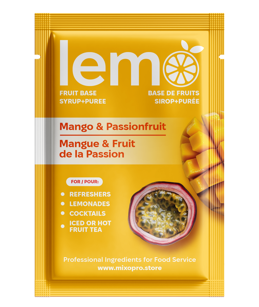 Sirop de Mangue et de Fruit de la Passion LEMO  