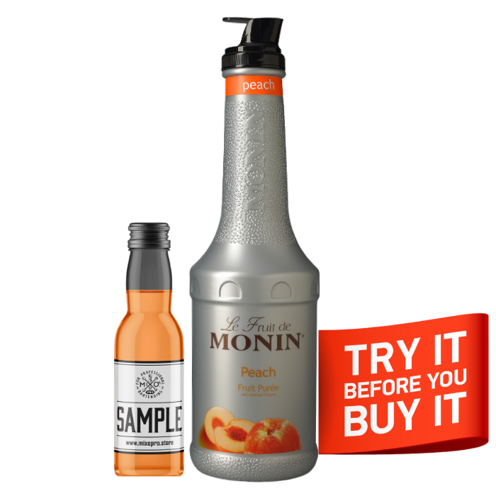 Pêche Puree Sirop MONIN 1L