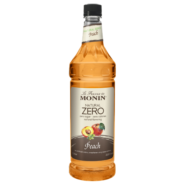 Photo of Peach Syrup Zero Calorie MONIN, 1L