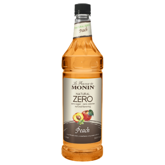 Photo of Peach Syrup Zero Calorie MONIN, 1L