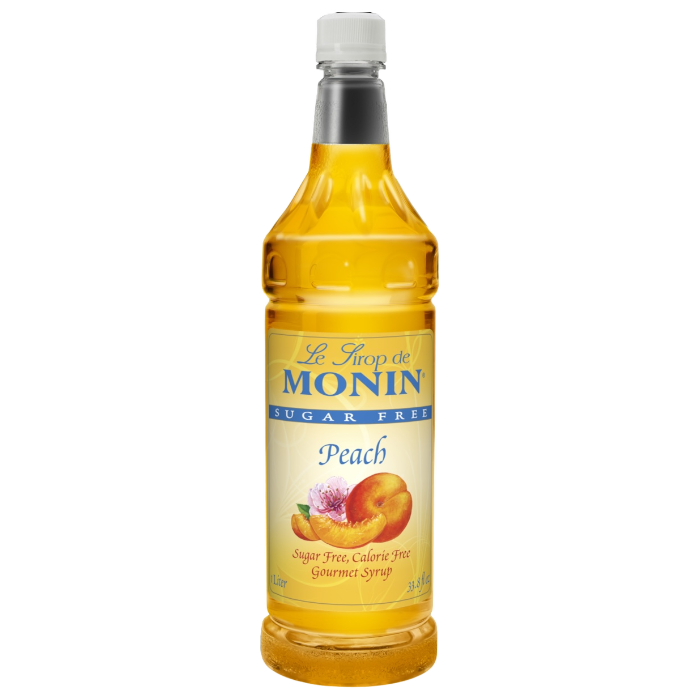 Photo of Peach Syrup Sugar Free MONIN, 1L