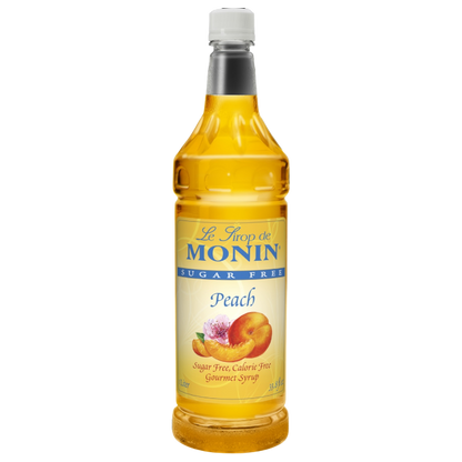 Photo of Peach Syrup Sugar Free MONIN, 1L