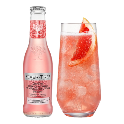 Photo of PINK GRAPEFRUIT Refreshingly Light Fever-Tree, 4X200ML